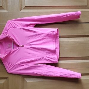 Lilly Pulitzer luxletix crop long sleeve top